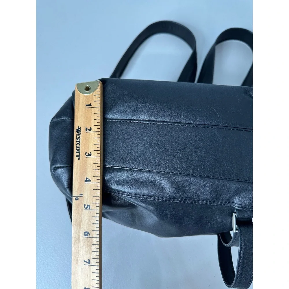 Derek‎ Alexander Black Leather Sling Backpack Navajo Purse Bag Womens